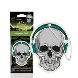 Aroma Headphones Skull Perfume Card