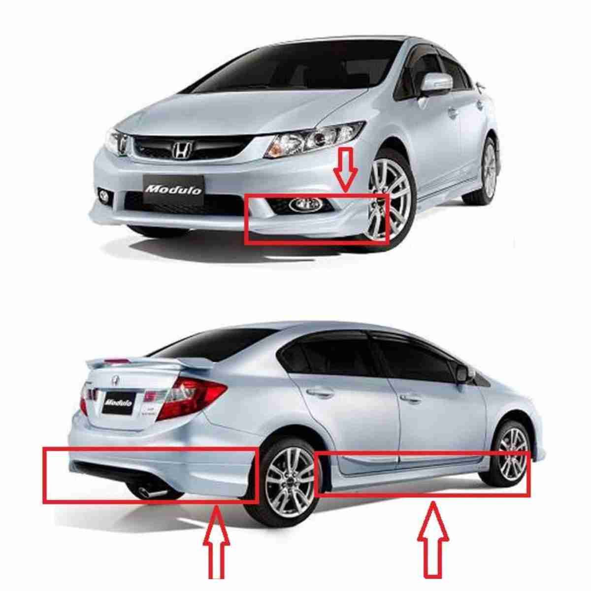 Honda Civic 2012-2015 Body Kit Modulo Style