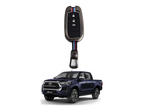 Toyota Hilux Revo Key Cover with Metal Shell